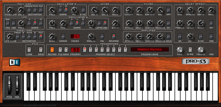 Native Instruments Pro-53 Synth